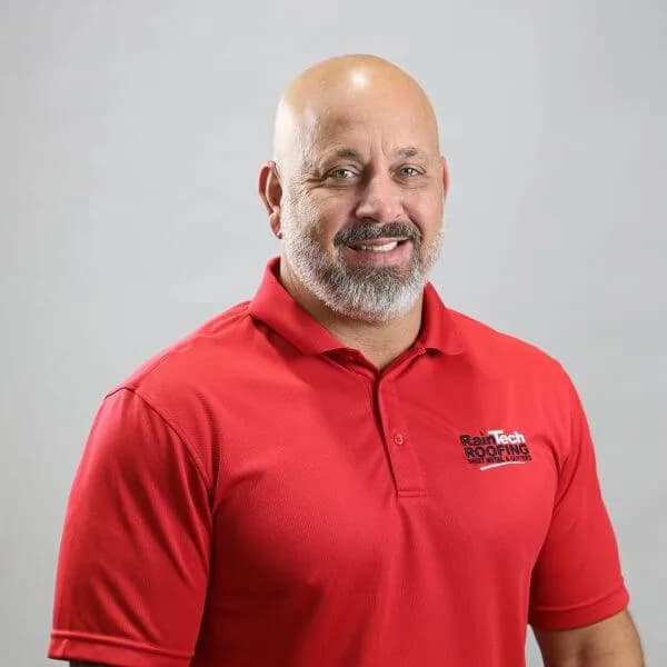 Freddie Watkins, owner of RainTech Roofing, Sheet Metal & Gutters