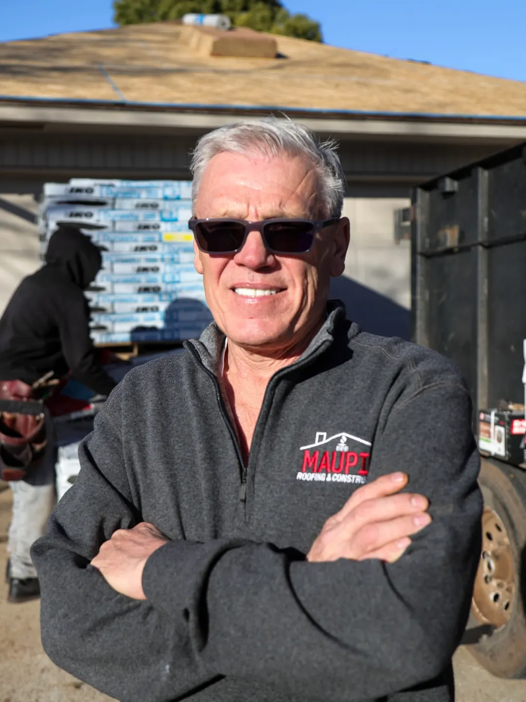 Bob Maupin, owner of Maupin Roofing & Construction